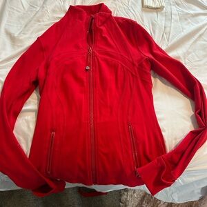 Lululemon Red Define Jacket Nulu